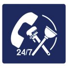 24872168 - plumber service symbol